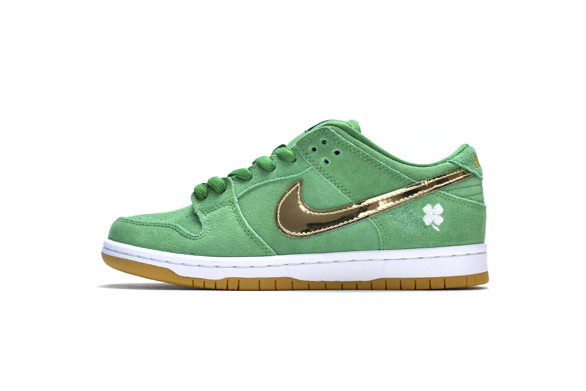 Nike SB Dunk Low St. Patrick’s Day BQ6817-303 - Image 1