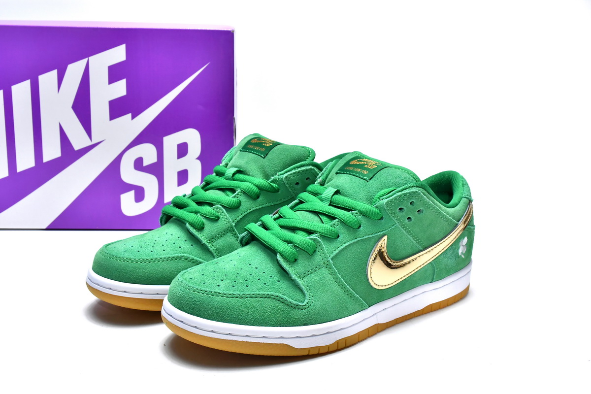 Nike SB Dunk Low St. Patrick’s Day BQ6817-303 - Image 4