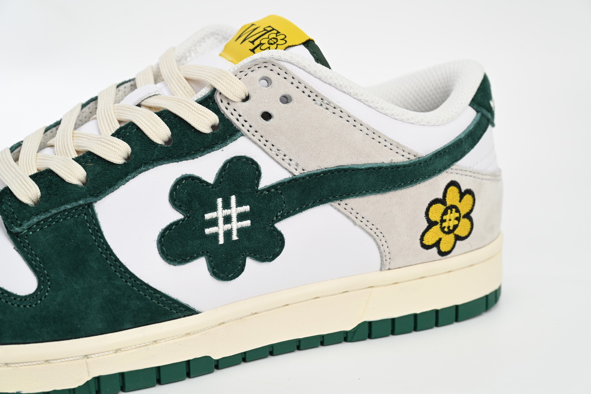 Nike SB Dunk Low WTP"MOSS" DUNK White Blue 124-93-034 - Image 9