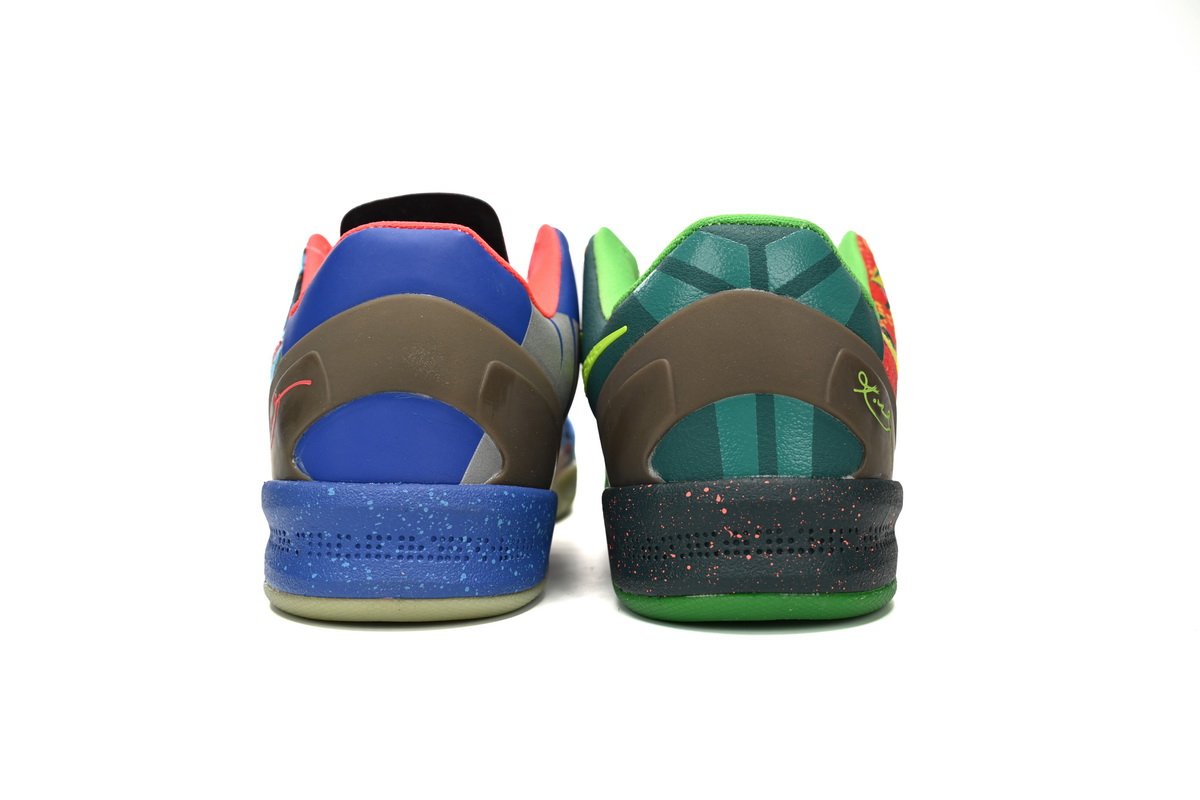 Nike What The Kobe 8 Electric Orange/Deep 635438-800 - Image 8