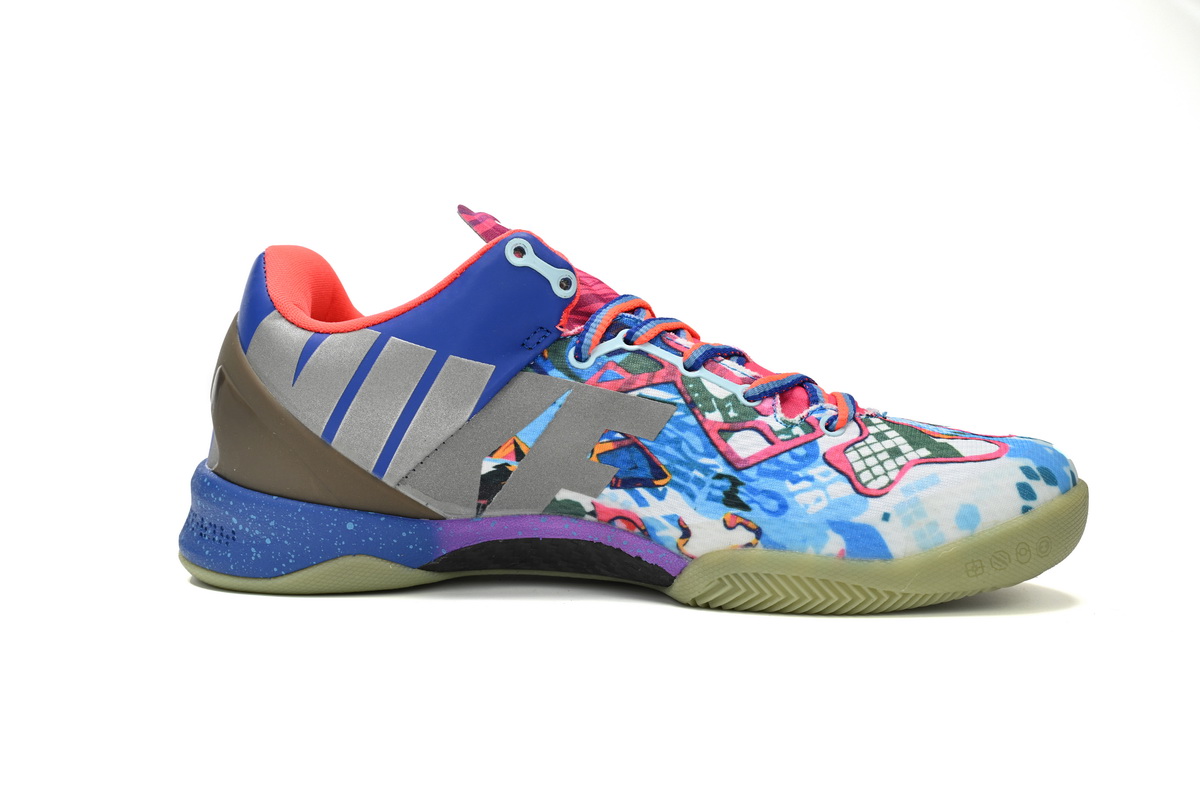 Nike What The Kobe 8 Electric Orange/Deep 635438-800 - Image 3