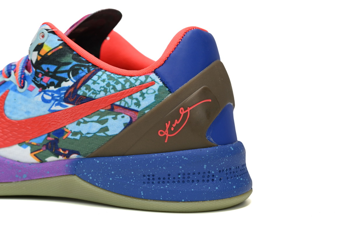 Nike What The Kobe 8 Electric Orange/Deep 635438-800 - Image 11