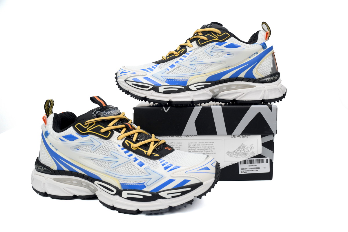 OFF-WHITE Out Of  Light Blue and White OIIA295F24 FAB00 20945 - Image 3