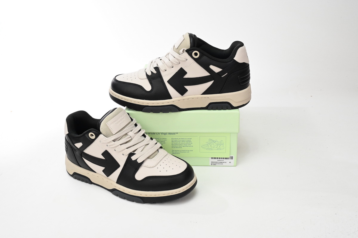 OFF-WHITE Out Of Black Beige White OWIA25 9S21LEA00 16110 - Image 3
