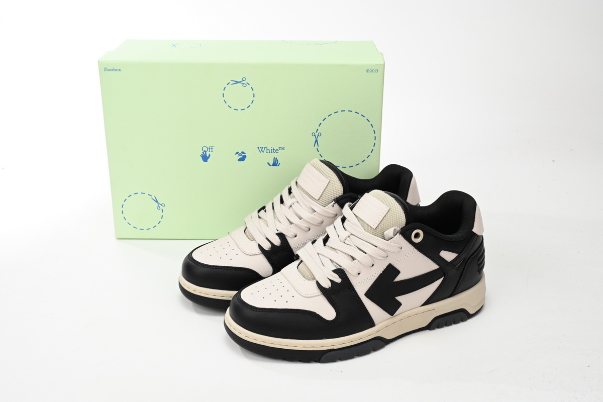 OFF-WHITE Out Of Black Beige White OWIA25 9S21LEA00 16110 - Image 2