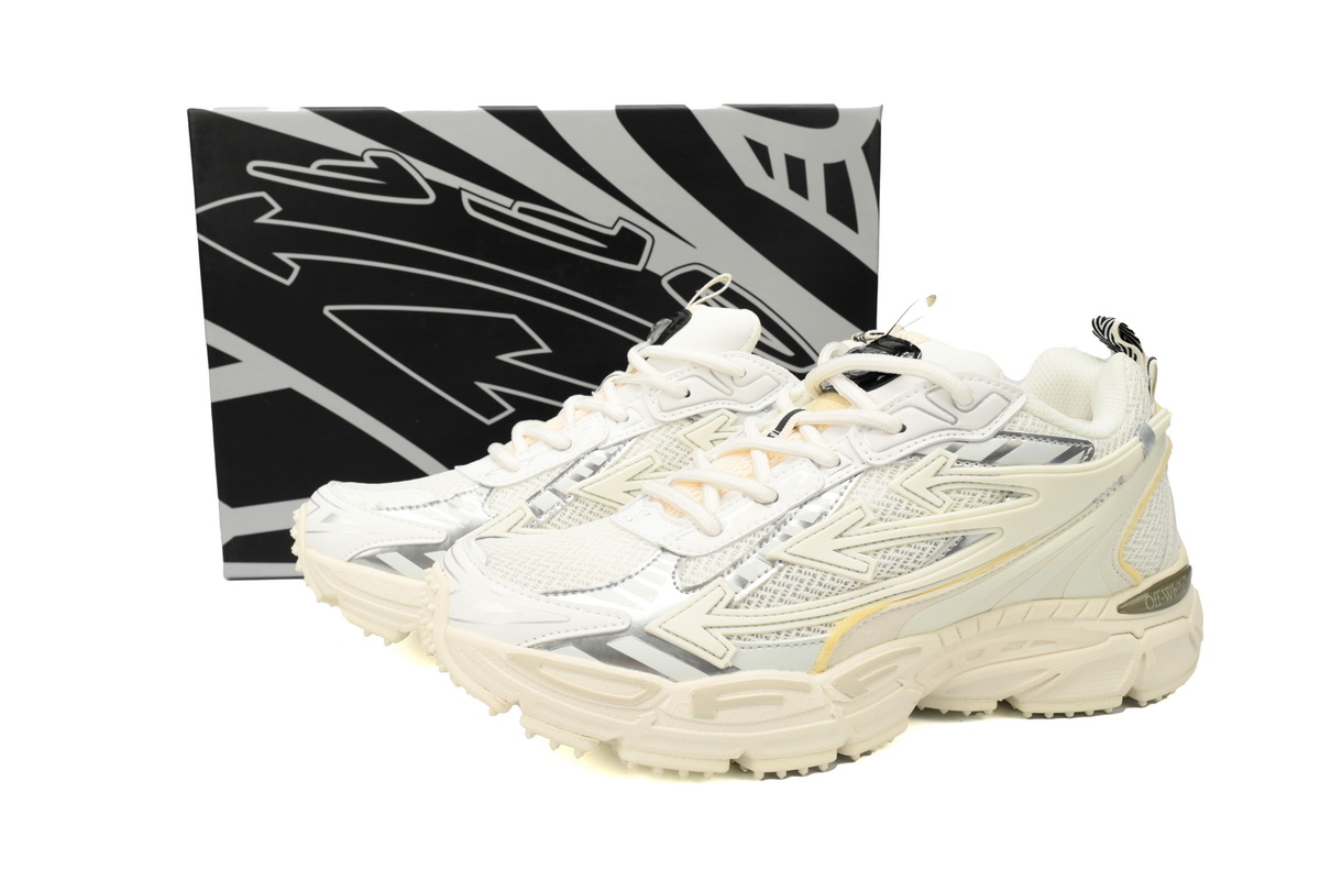 OFF-WHITE Out Of Blue Silver white  OIIA295F24 FAB00 10005 - Image 2