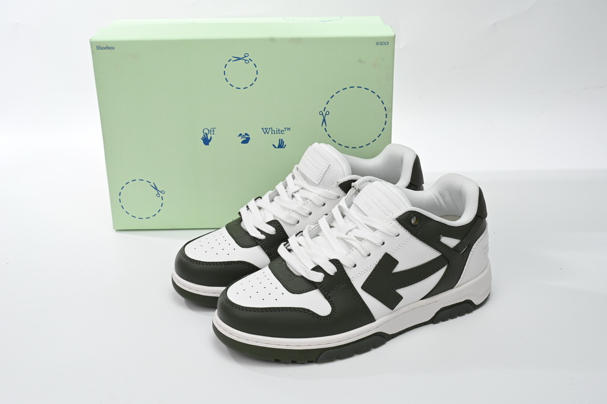 OFF-WHITE Out Of Military Green White OLIA18 9S23LEA00 15901 - Image 3