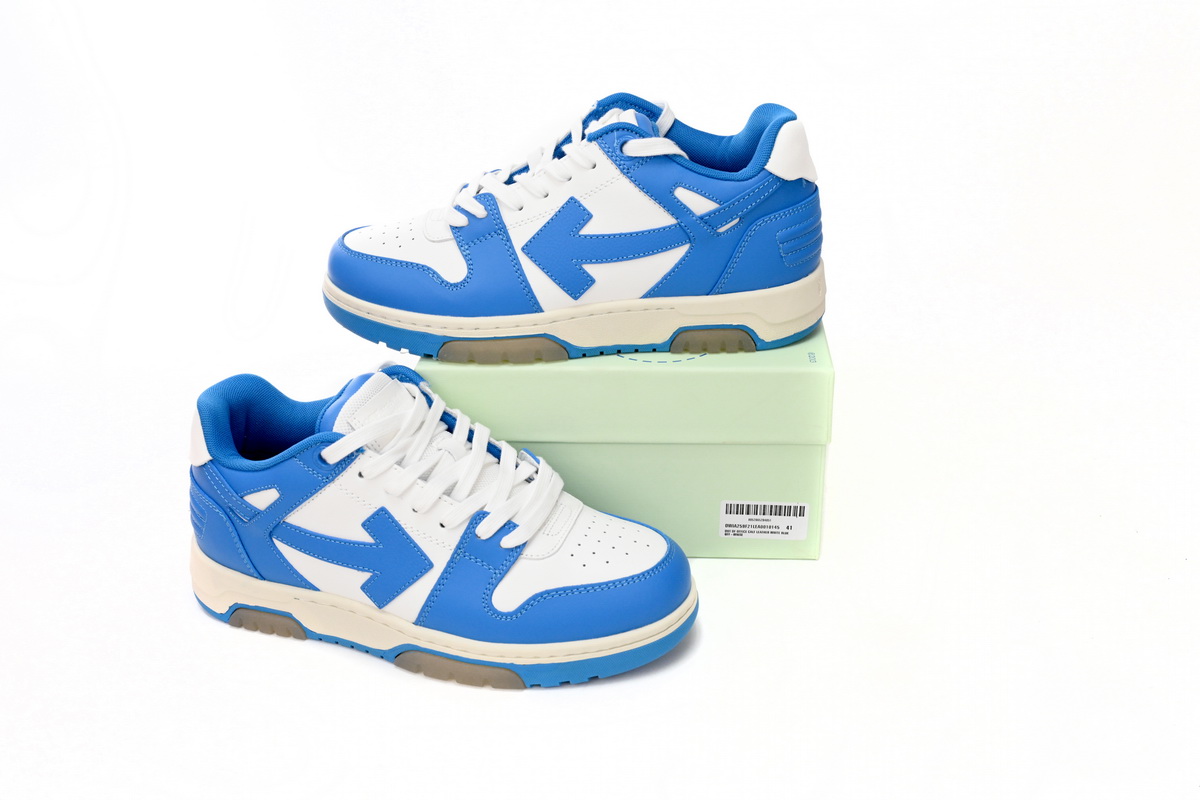 OFF-WHITE Out Of Office North Carolina Blue OMIA189 C99LEA00 20145 - Image 3