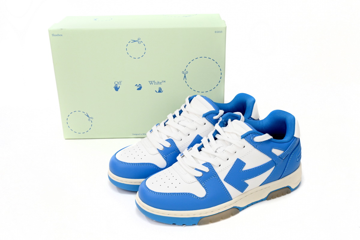 OFF-WHITE Out Of Office North Carolina Blue OMIA189 C99LEA00 20145 - Image 2