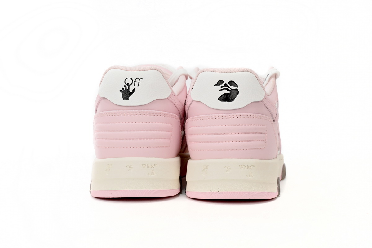 OFF-WHITE Out Of Office OOO Low Tops White Light Pink OWIA259F21LEA0010130 - Image 6
