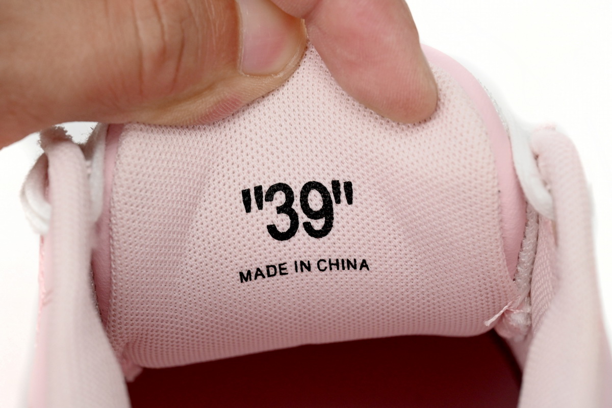 OFF-WHITE Out Of Office OOO Low Tops White Light Pink OWIA259F21LEA0010130 - Image 9