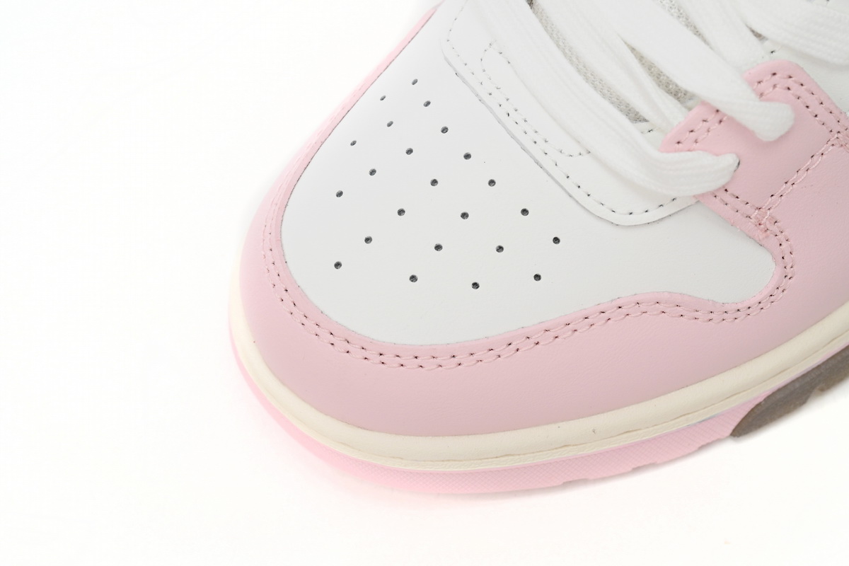OFF-WHITE Out Of Office OOO Low Tops White Light Pink OWIA259F21LEA0010130 - Image 10