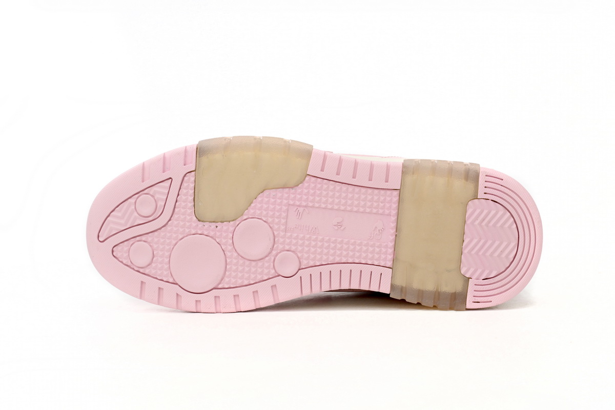 OFF-WHITE Out Of Office OOO Low Tops White Light Pink OWIA259F21LEA0010130 - Image 11
