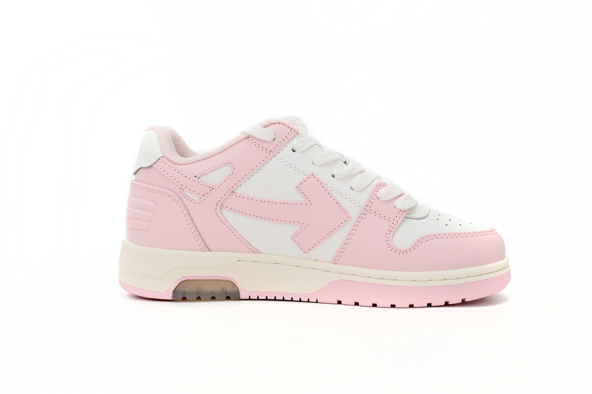 OFF-WHITE Out Of Office OOO Low Tops White Light Pink OWIA259F21LEA0010130 - Image 13