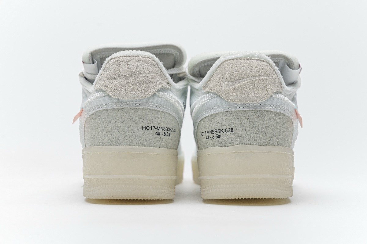OFF White X Air Force 1 Low White AO4606-100 - Image 4