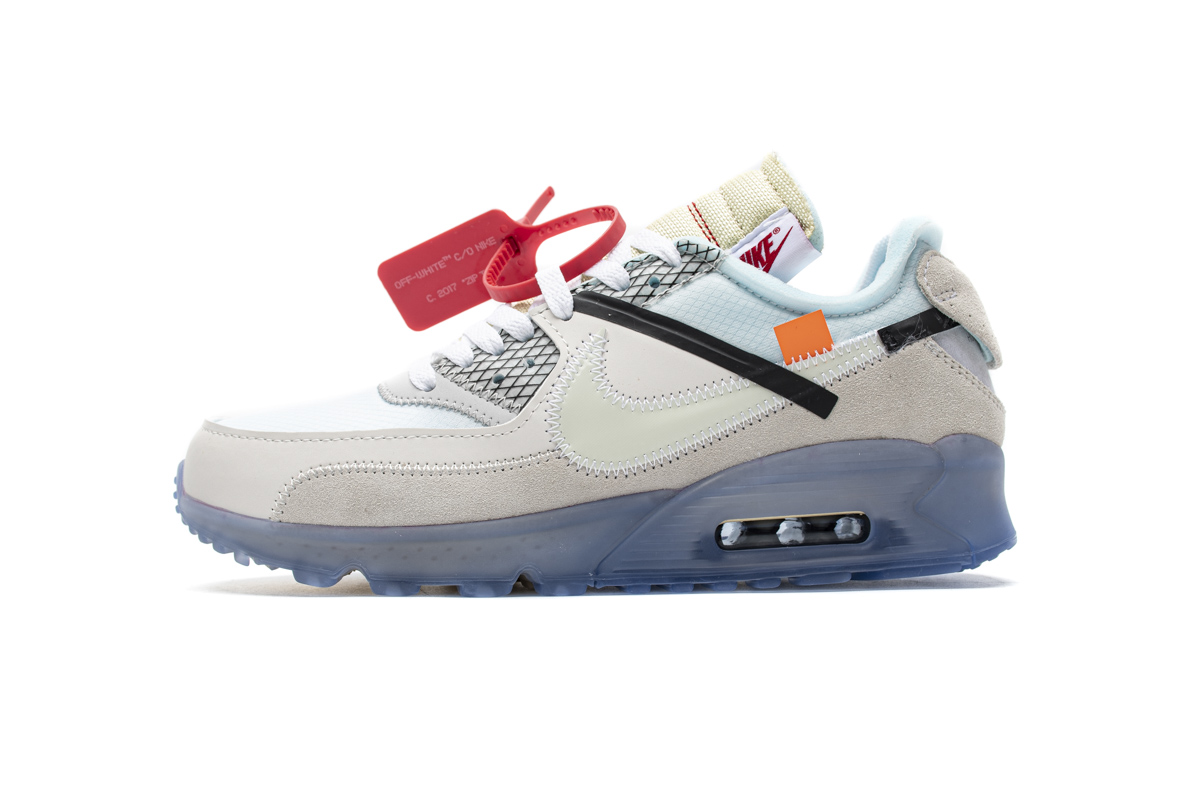 off_white_x_nike_air_max_90__all_white__aa7293_100__178E88960C812 Off-White x Nike Air Max 90 “All White” AA7293-100 - Image 1