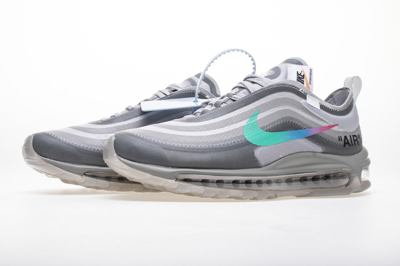 OFF WHITE X Nike Air Max 97 “Wolf Grey Menta” - Image 2