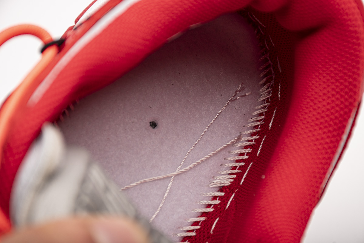 OFF White X Nike Dunk Low University Red CT0856-600 - Image 8