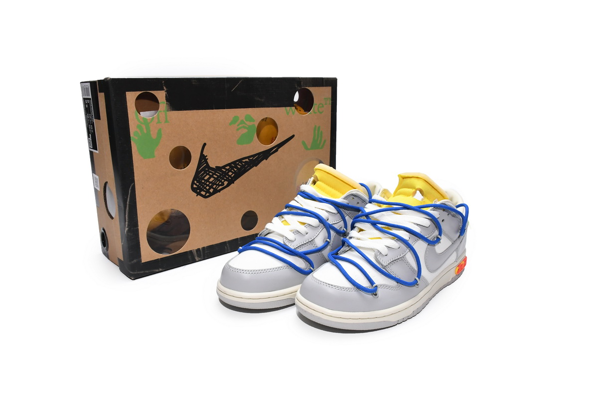 OFF WHITE x Nike Dunk SB Low The 50 NO.10 DM1602-112 - Image 2