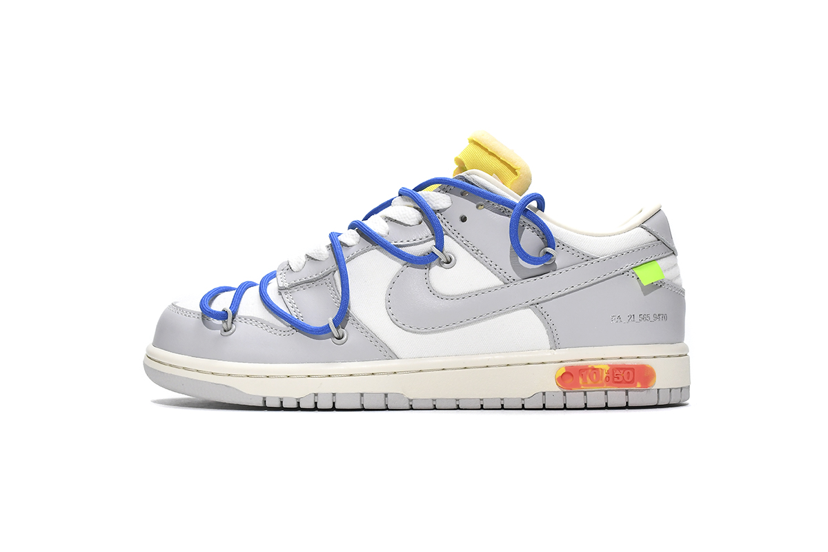 OFF WHITE x Nike Dunk SB Low The 50 NO.10 DM1602-112 - Image 1