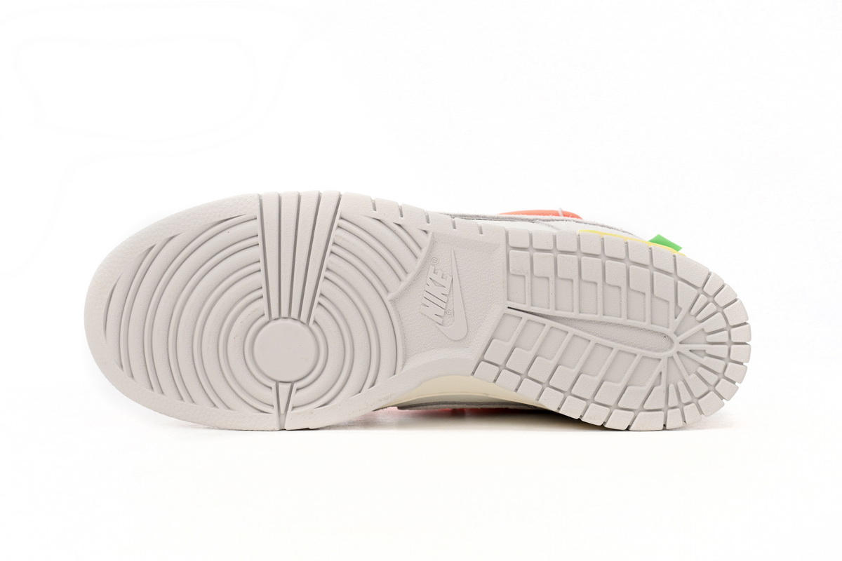 OFF WHITE x Nike Dunk SB Low The 50 NO.11 DJ0950-108 - Image 7