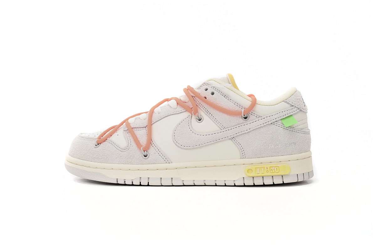 OFF WHITE x Nike Dunk SB Low The 50 NO.11 DJ0950-108 - Image 1