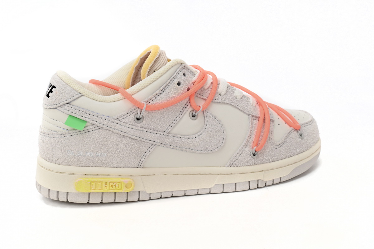 OFF WHITE x Nike Dunk SB Low The 50 NO.11 DJ0950-108 - Image 3