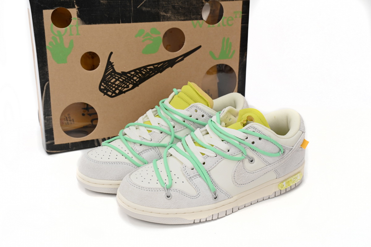 OFF WHITE x Nike Dunk SB Low The 50 NO.14 DJ0950-106 - Image 2