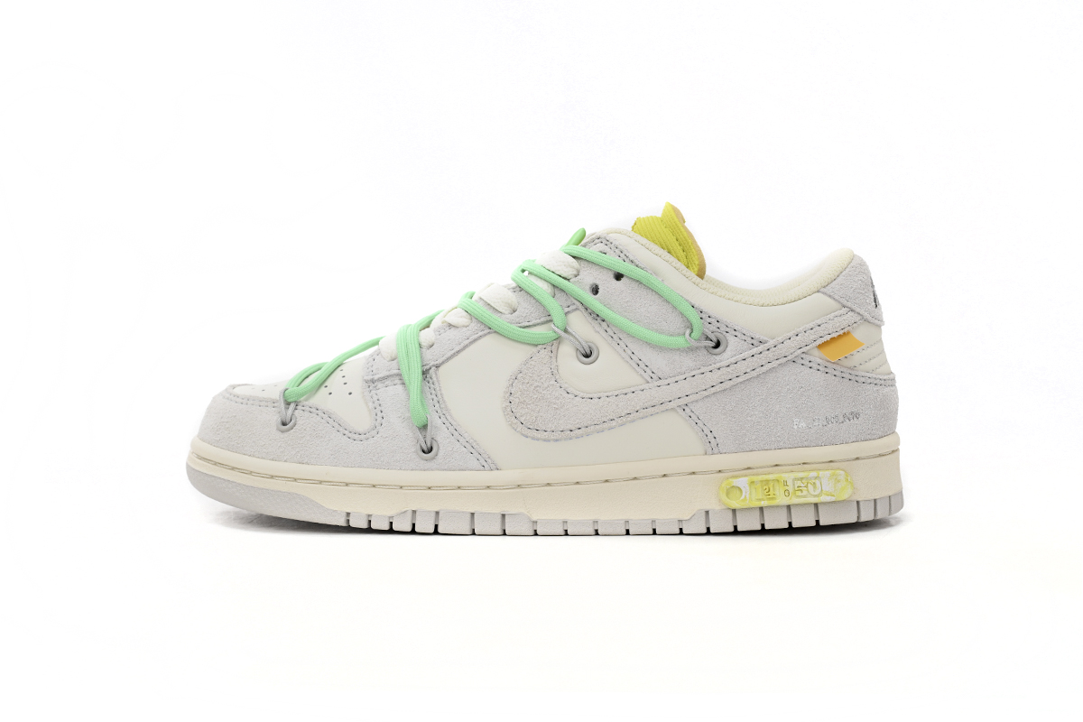 OFF WHITE x Nike Dunk SB Low The 50 NO.14 DJ0950-106 - Image 1