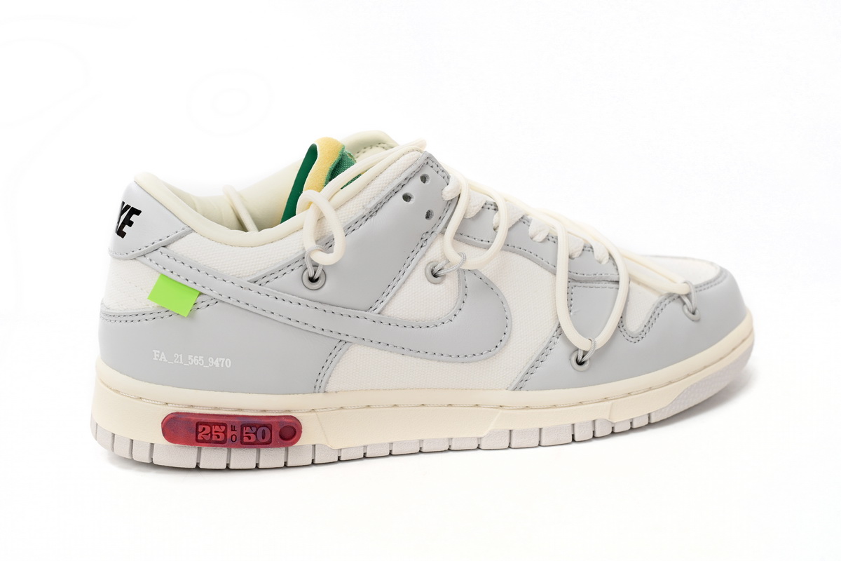 OFF WHITE x Nike Dunk SB Low The 50 NO.25 DM1602-121 - Image 7
