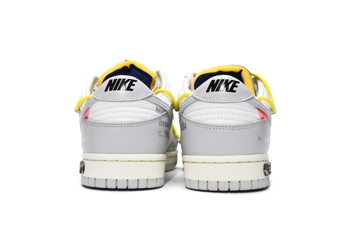 OFF WHITE x Nike Dunk SB Low The 50 NO.27 DM1602-120 - Image 2