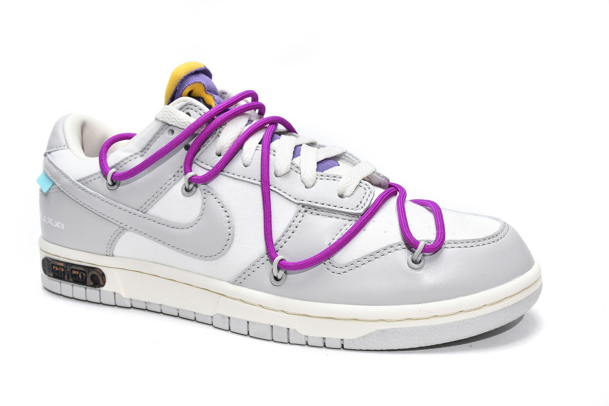 OFF WHITE x Nike Dunk SB Low The 50 NO.28 DM1602-111 - Image 3