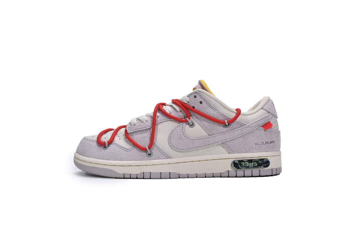 OFF WHITE x Nike Dunk SB Low The 50 NO.33 DJ0950-118 - Image 1