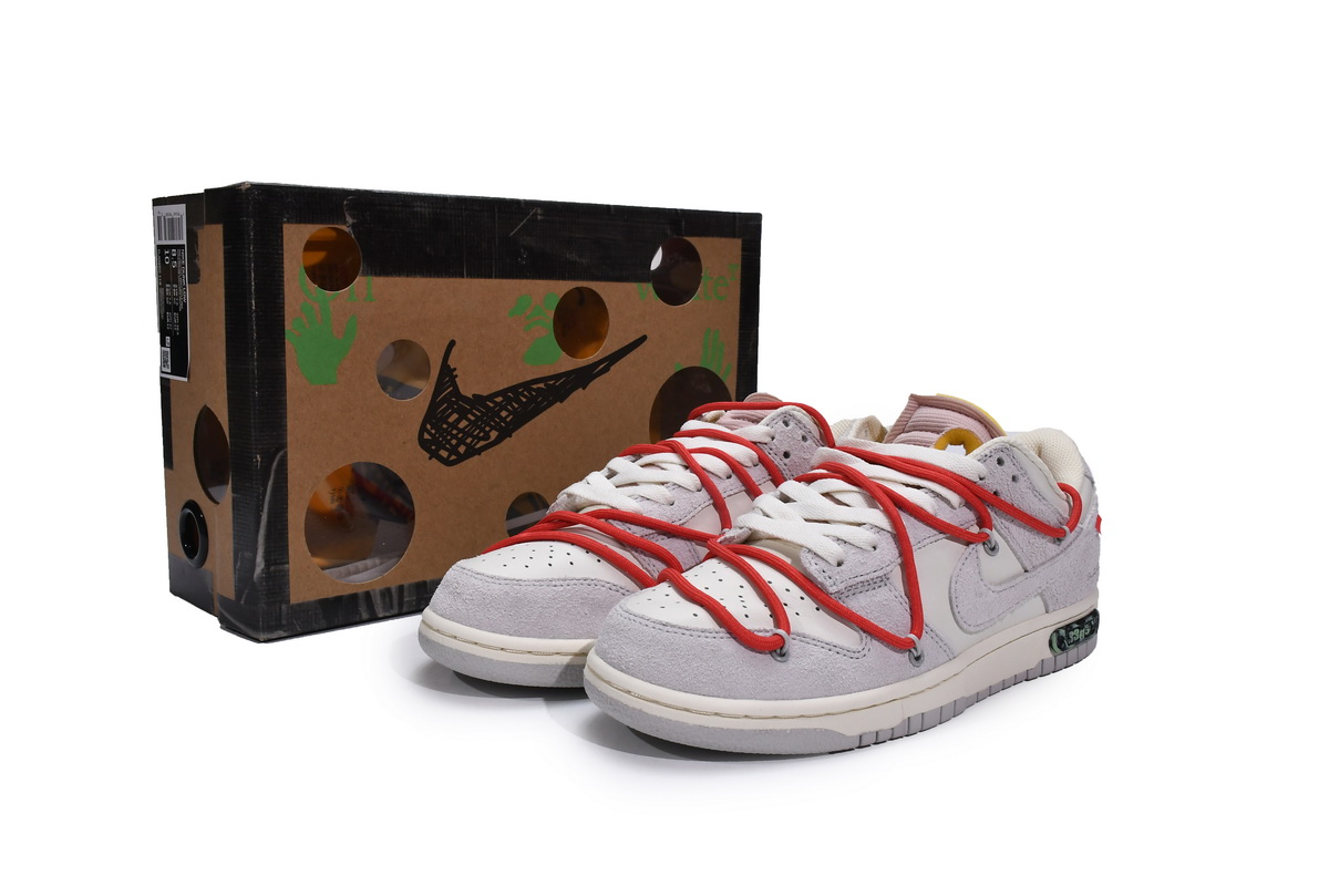 OFF WHITE x Nike Dunk SB Low The 50 NO.33 DJ0950-118 - Image 2