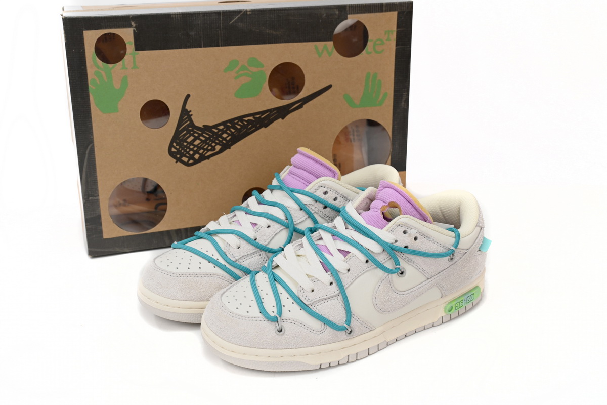 OFF WHITE x Nike Dunk SB Low The 50 NO.36 DJ0950-107 - Image 2