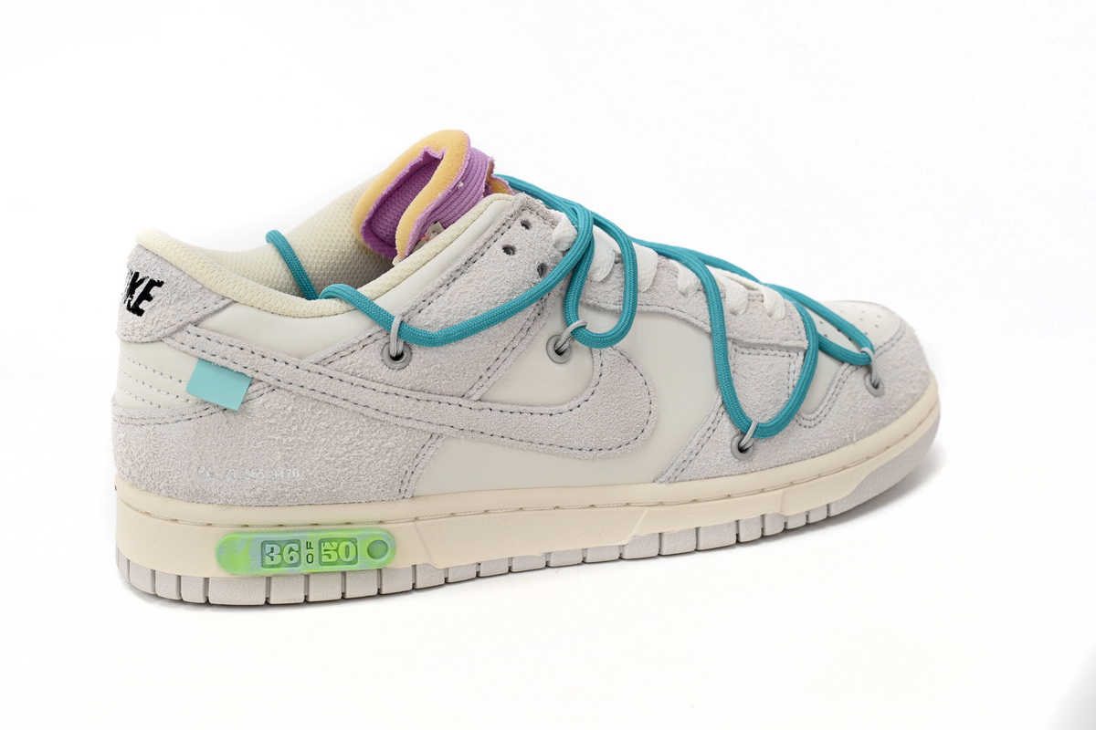 OFF WHITE x Nike Dunk SB Low The 50 NO.36 DJ0950-107 - Image 3