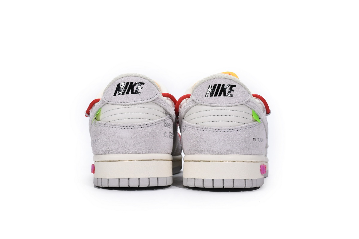 OFF WHITE x Nike Dunk SB Low The 50 NO.40 DJ0950-103 - Image 5