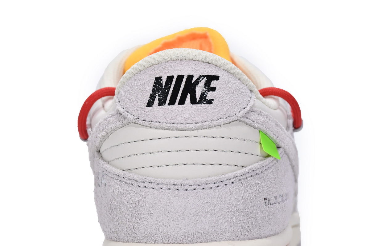 OFF WHITE x Nike Dunk SB Low The 50 NO.40 DJ0950-103 - Image 4