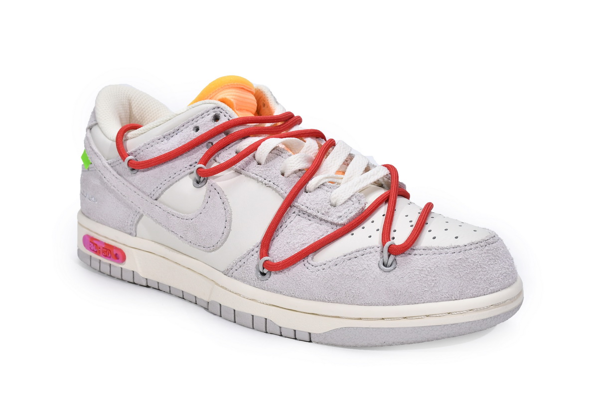 OFF WHITE x Nike Dunk SB Low The 50 NO.40 DJ0950-103 - Image 3