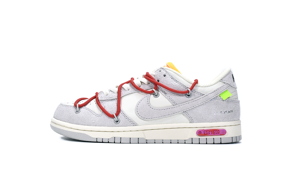 OFF WHITE x Nike Dunk SB Low The 50 NO.40 DJ0950-103 - Image 1
