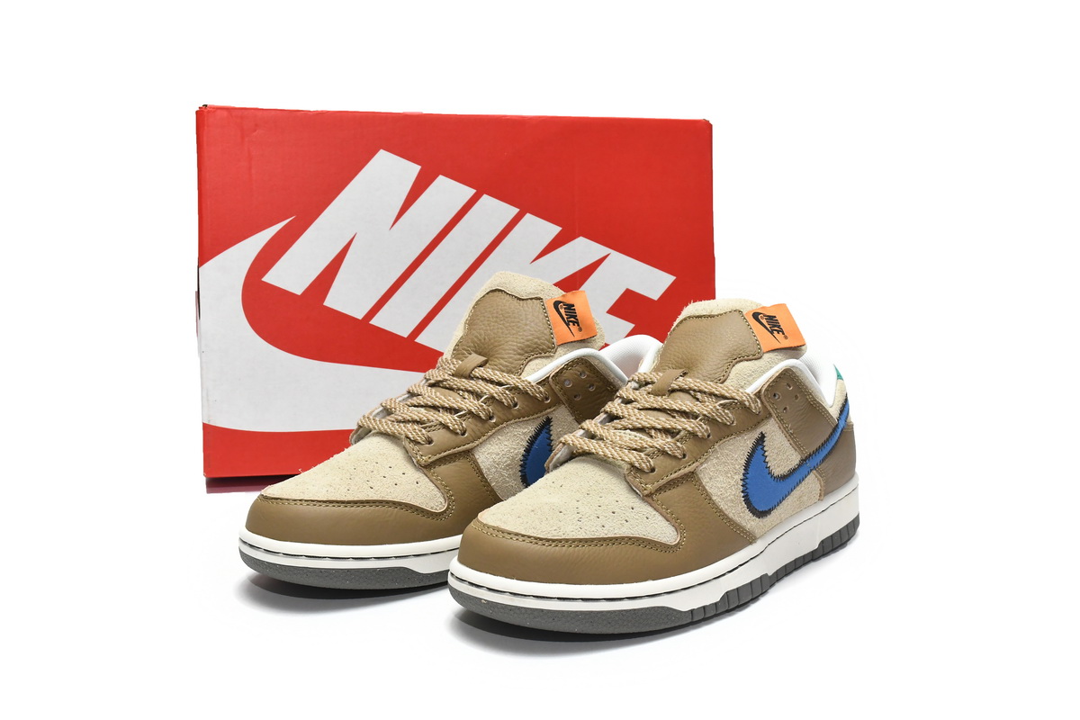 Size x Nike Dunk Low Brown DO6712-200 - Image 2