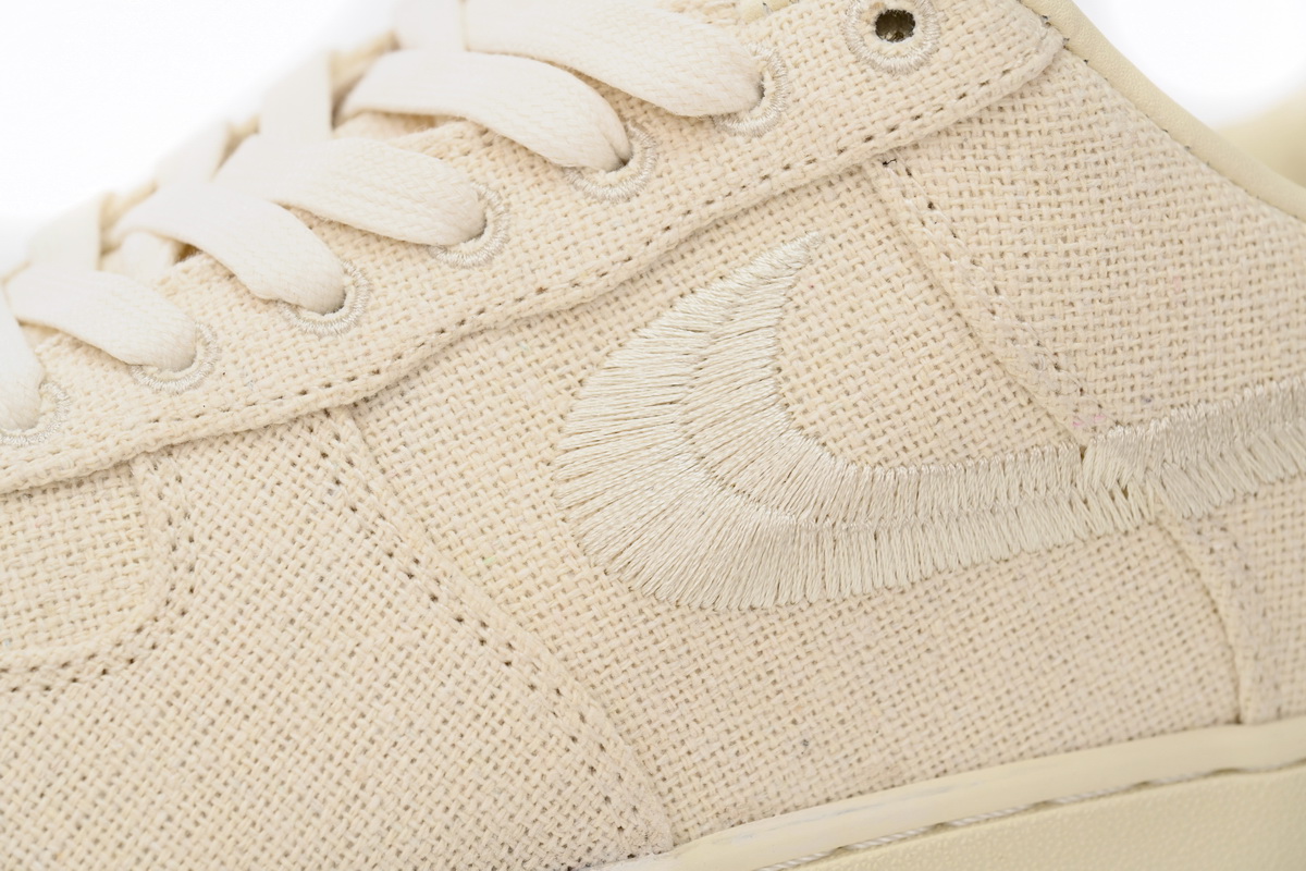 Stussy x Nike Air Force 1 Low “Fossil Stone” CZ9084-200 - Image 11