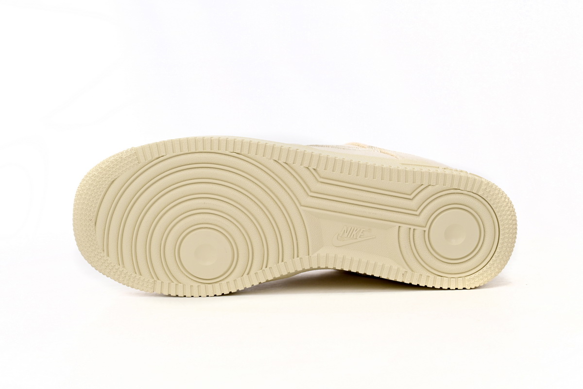Stussy x Nike Air Force 1 Low “Fossil Stone” CZ9084-200 - Image 13