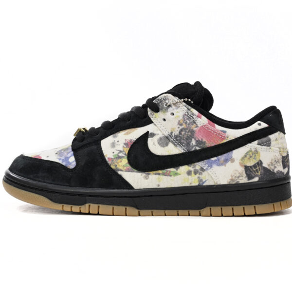 Supreme × Nike Dunk Low “Rammellzee” FD8778-001