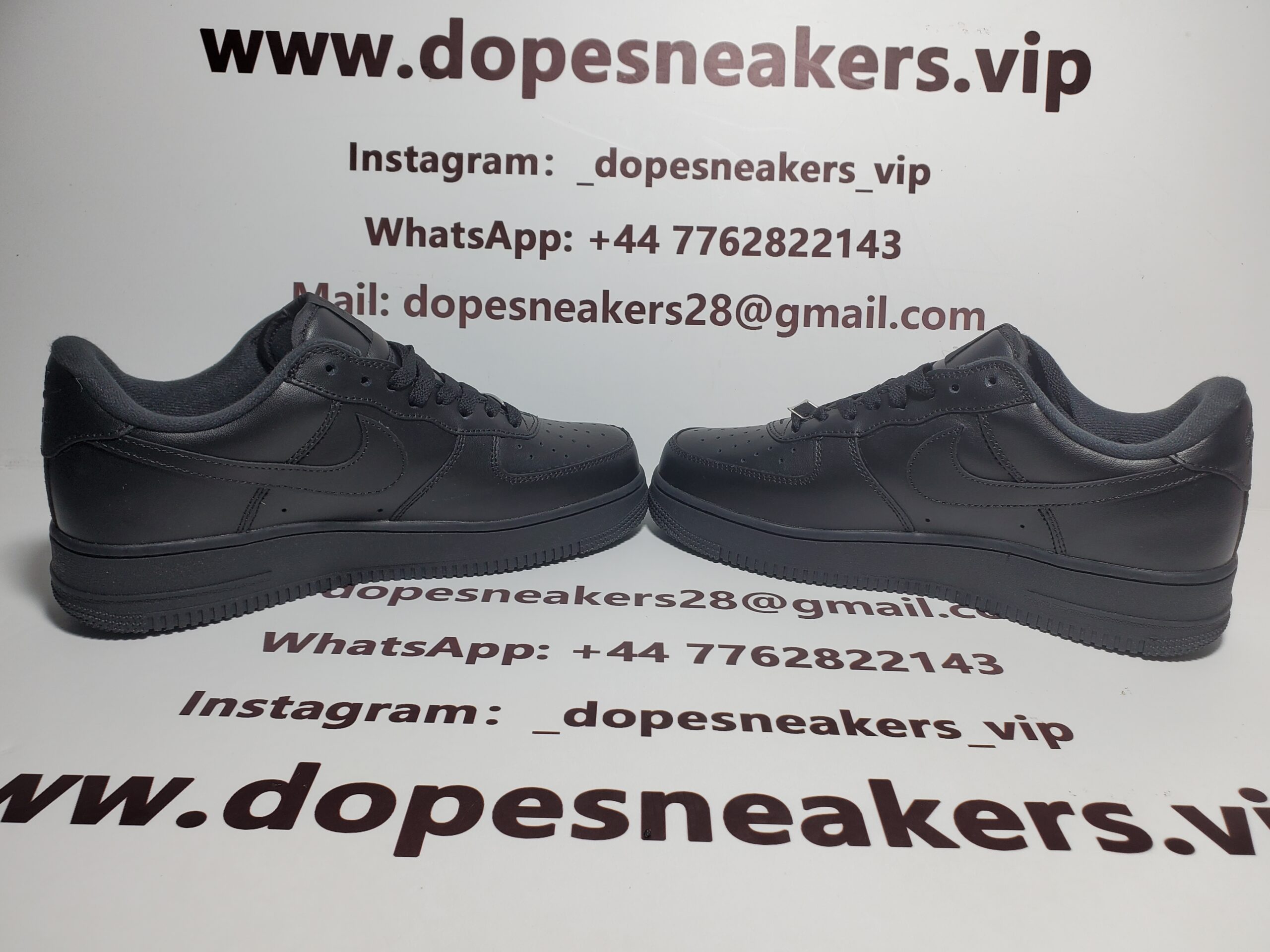 Supreme x Air Force 1 Low Black CU9225-001 - Image 6