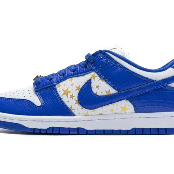Supreme x Nike SB Dunk Low "Blue Stars” DH3228-100