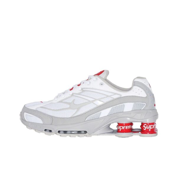 Supreme x nike shox ride 2 white