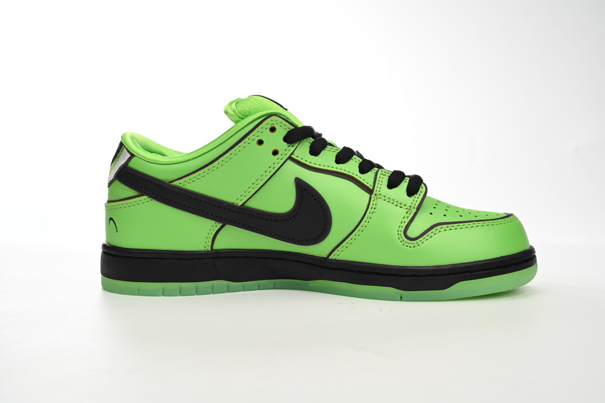 The Powerpuff Girls x Nike SB Dunk Low “Buttercup” FZ8319-300 - Image 6