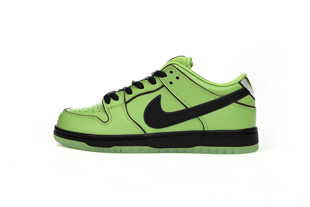 The Powerpuff Girls x Nike SB Dunk Low “Buttercup” FZ8319-300 - Image 1
