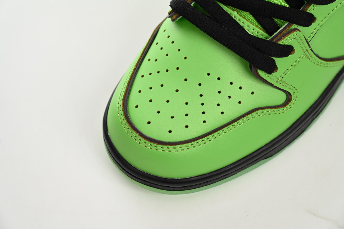 The Powerpuff Girls x Nike SB Dunk Low “Buttercup” FZ8319-300 - Image 7